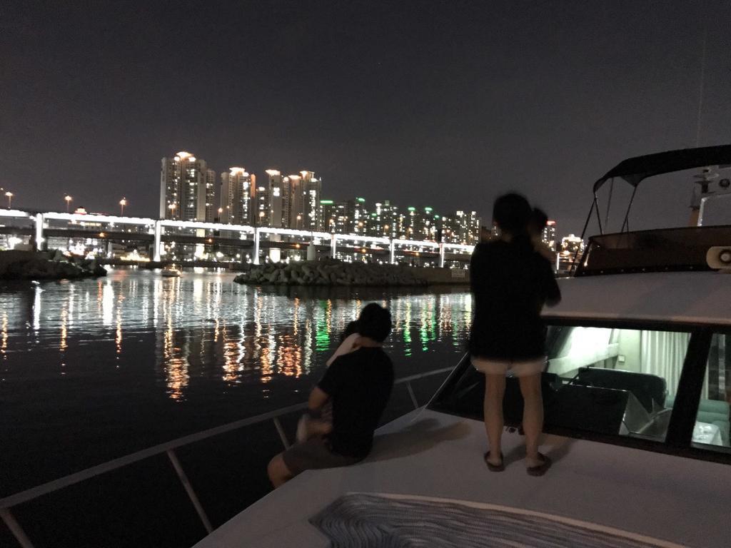 فندق Sea And Yacht بوسان المظهر الخارجي الصورة